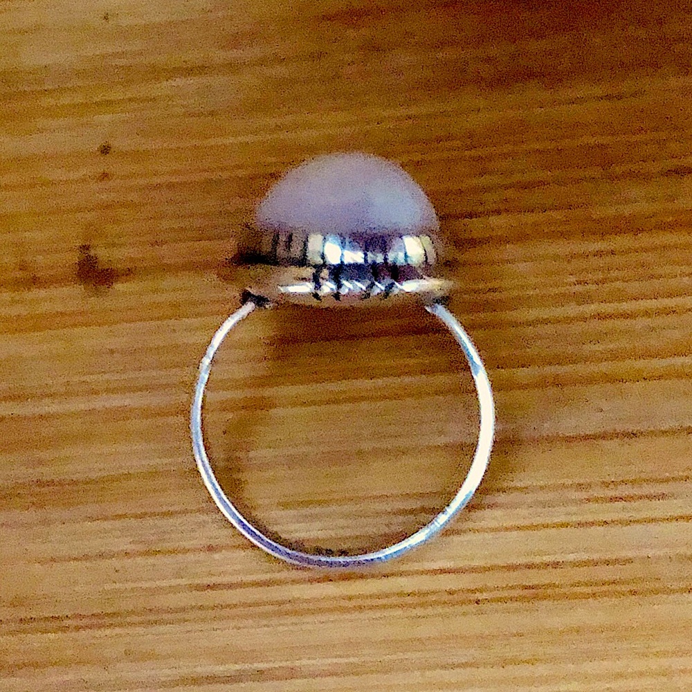 $68  Designer Southwest Estate Ring  Size 9   Sterling Silver   Marked 925 - Picture 4 of 7